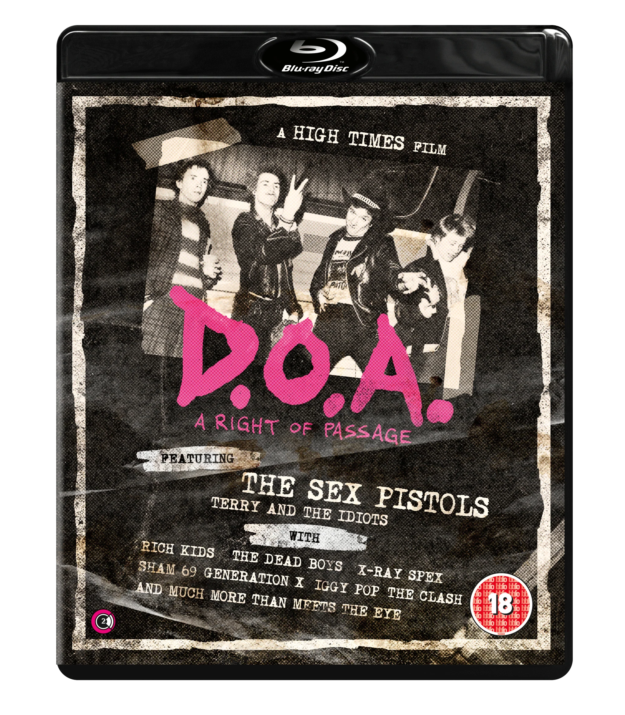 DOA – A Right of Passage DVD / Blu-Ray Dual Format