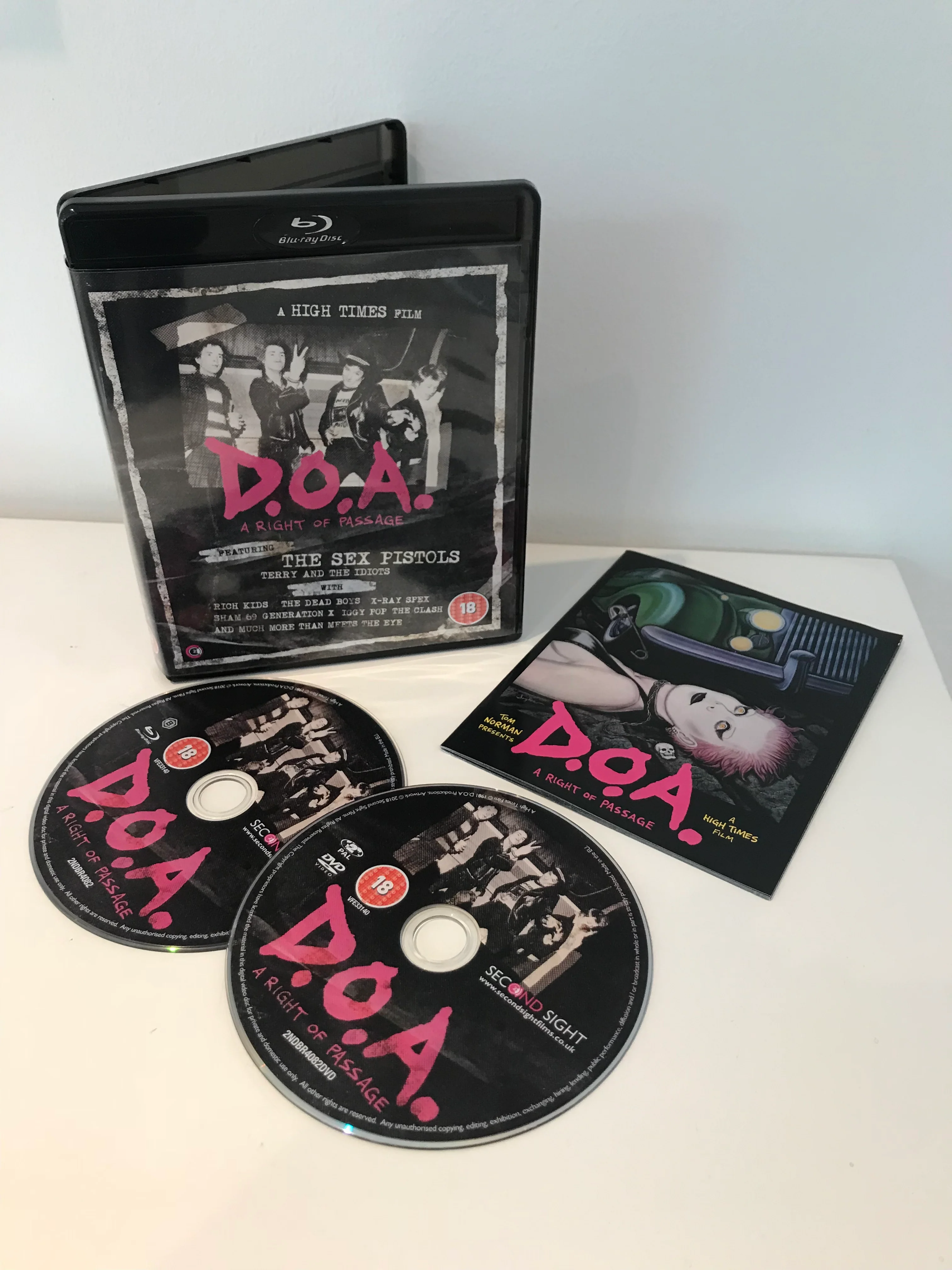 DOA – A Right of Passage DVD / Blu-Ray Dual Format - Image 2